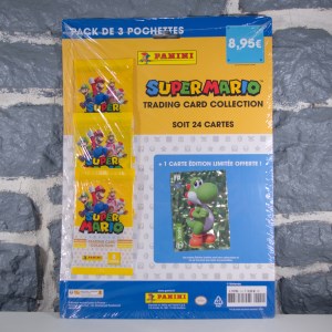 Super Mario Trading Card Collection - Pack de 3 pochettes (01)